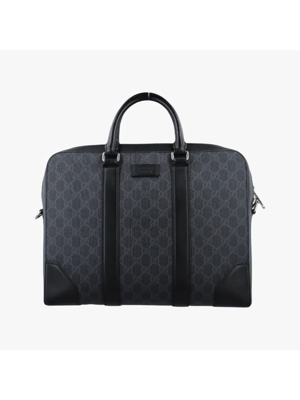 Gucci Guccissima Black Leather Handbag
